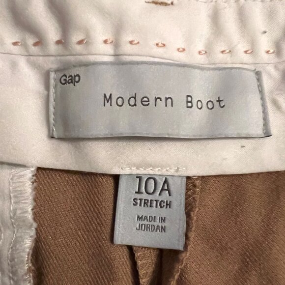 Gap Modern Boot Size 10A Stretch pants - Picture 3 of 6